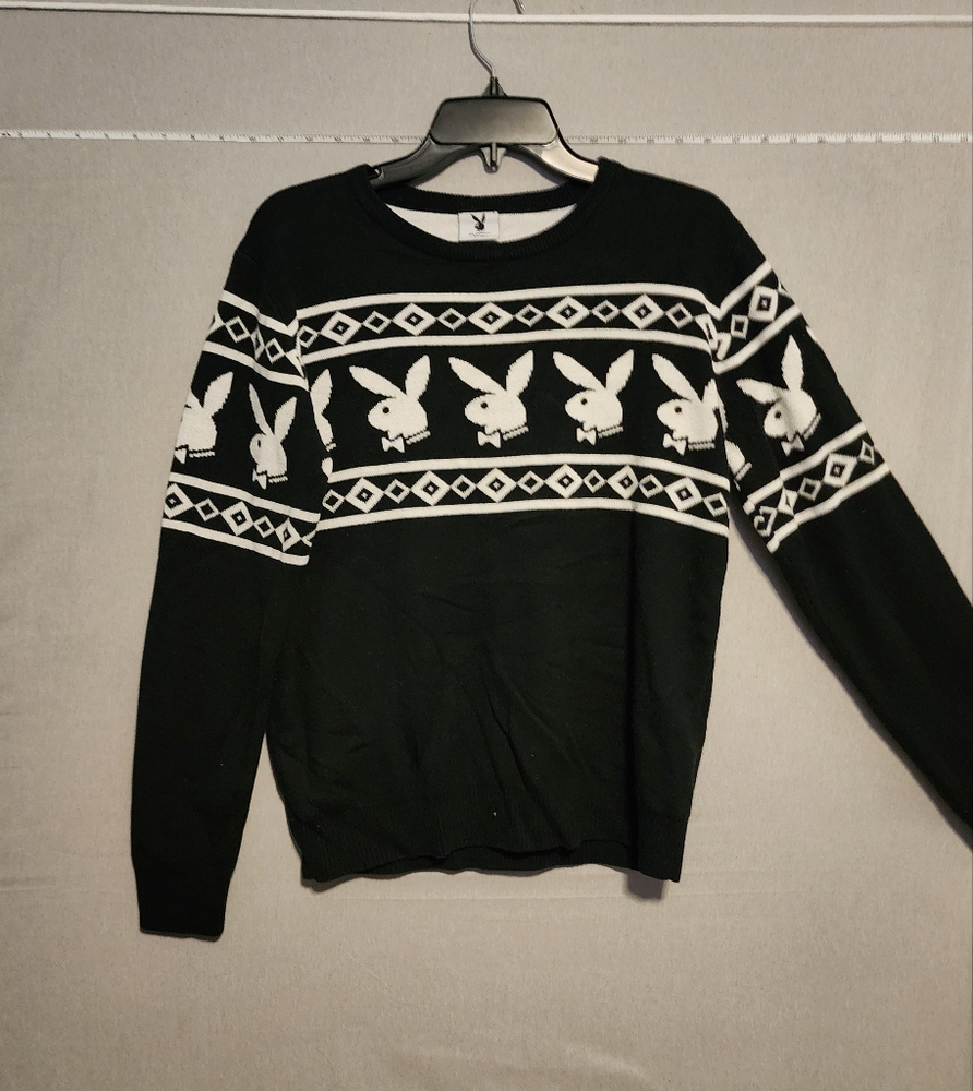 Playboy Sweater Logo Pattern